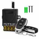 12V Remote Switch, Low Voltage 30A Wireless Remote Control Switch, 328 ft Long Range(DC)