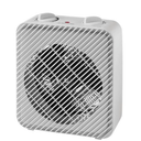 Pelonis 1500W Electric Fan-Forced 3-Speed Space Heater, White, Indoor Use