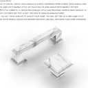 9BUILD 10 Pack 3 inch Cabinet Handles White Marble Cabinet Pulls Kitchen Handles for Cabinets Dresser Pulls Zinc Alloy Cabinet Handle Cabinet Hardware