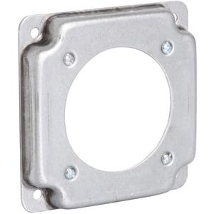 RACO 813C 1-Gang 6.5 Cubic Inch Square Cover, 10-Pack