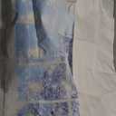 Winter Window Backdrop Snowflakes Forest Winter White Snowy Wonderland Photography Background Kids Adult Christmas New Year Family Birthday Party Decoration Banner Supplies (7x5FT)