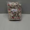 Pangda 30 Pcs 8 x 12 Inch Rose Drawstring Gift Bags Mother's Day Burlap Floral Jewelry Bags Packing Storage Floral Linen Sacks Pouches for Wedding DIY Craft Birthday Party