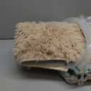 OLANLY Area Rugs for Living Room Bedroom, Machine Washable 4x5.9 ft Soft Fluffy Shaggy Bedside Rug, Indoor Floor Carpet for Kids Girls and Boys, Dorms, Nursery Rooms, Home Decor Aesthetic, Beige