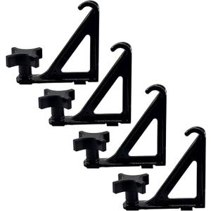 Trucktok Load Stops Replacement for TSlot Truck Cross Bar Heavy Duty Ladder Firewood Skis Snowboard Kayak Most Truck Bed Rails Rack Systems（ 4 Pack）