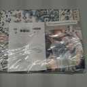 PURRUGS Vintage Farmhouse Boho Throw Rug 2x3 ft, Non-Slip Machine Washable Rug, Accent Oriental Area Rug for Entryway, Kitchen, Bedroom, Living Room and Dining Room, Coral Red/Marine Blue