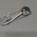 EHOMEA2Z 5-Piece Stainless Steel Measuring Spoon Set for Cooking and Baking, Heavy Duty, Fits in Spice Jars, Accurate for Dry and Liquid Ingredients