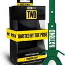 Nxtrnd Two Football Mouth Guard, Football Mouthpiece with Strap, Fits Adult & Youth (Dark Green)