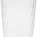 SEDLAV 20-Ounce Clear White Acrylic Tall Embossed Swirl Tumbler - Elegant Drinkware