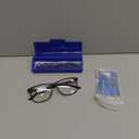 VisionGlobal Blue Light Blocking Glasses for Women/Men, Stylish Square Frame, Anti Eyestrain