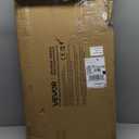 VEVOR 12.5ft Telescoping Ladder, Aluminum Lightweight Multi-Purpose Collapsible Extension, One-Touch Retraction Ladder, Heavy Duty 330LBS Max Capacity with Non-Slip Feet, for Home, Outdoor Work, Loft