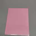 Hamilco Colored Cardstock Scrapbook Paper Vellum 67lb cover 8.5" x 11" Card Stock - 50 Sheets (Pink)