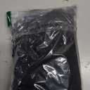 TARSE Women Linen Boho Pants Summer Casual Loose High Waist Cargo Lounge Harem Pant 2025 Beach Travel Vacation Outfits (Medium, Black)