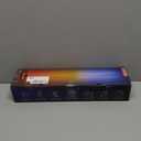 luckystyle Smart RGB+IC Corner Floor Lamp, Bright LED Tall Modern Floor Lamp with APP and Remote, Ambient Lighting Color Changing Standing Lamps with Music Mode and Timing for Living Room, Bedroom, Party (Black)