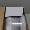 24 Pieces 8 Inch Disposable Cake Containers with Lids Plastic Serving Tray Clear Platters with Clear Lids Round Disposable Cake Holder for Storing Party Takeout Food Catering Display (White)