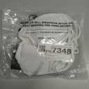 Women's Two Piece Bikini Swimsuit Sexy Ribbed Triangle Top Bathing Suits String Cheeky Bikini Sets (Large, White)