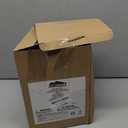 JOIEDOMI 7.8" Metal 3D Star Christmas Tree Topper Golden Glitter Decorations with 56 LED Warm White with Plug Timer Ornaments Treetop Home Holiday Party Indoor Decor