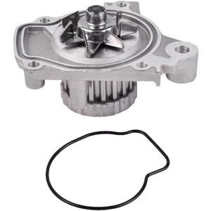 AW9419 Water Pump with Gasket Compatible With 2001-2005 Honda Civic & 2001-2005 Acura EL 1.7L L4 SOHC