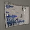 Winter Blue Forest Christmas Tree Kitchen Towels, Snow Pine Tree Xmas Holiday Seasonal Farmhouse Decorative Hand Tea Dish Towel for Bathroom Kitchen Decor, 16x24 Inch