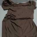 Maternity Romper with Square Neck and Short Sleeve Bodysuit, Photoshoot Casual Workout Maternity-Clothes, XL