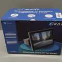 10.1 inch Single Din Car Stereo with CarPlay and Android Auto, 10 inch Touch Screen Radio with Mirror Link/1080P/EQ Audio/SWC/Bluetooth +Backup Camera+MIC