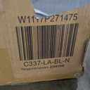 FFH 2 Pieces Velvet Living Room Sets, Modern 2 Seater Loveseat Sofa and 3 Seater Sofa Couch, Navy Blue