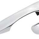 APPERFiT Exterior Door Handle w/End Cap Cover for Rear Door Right Passenger Side Chrome Compatible with Kia Sorento 2016 2017 2018 2019 2020 Replaces 82661-C5010 83662-C5010 (RR)