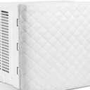 Window Air Conditioner Cover Indoor Outdoor Adjustable Waterproof Window Ac Cover Outdoor with Drawstring for Winter, White  (35in x 15in)