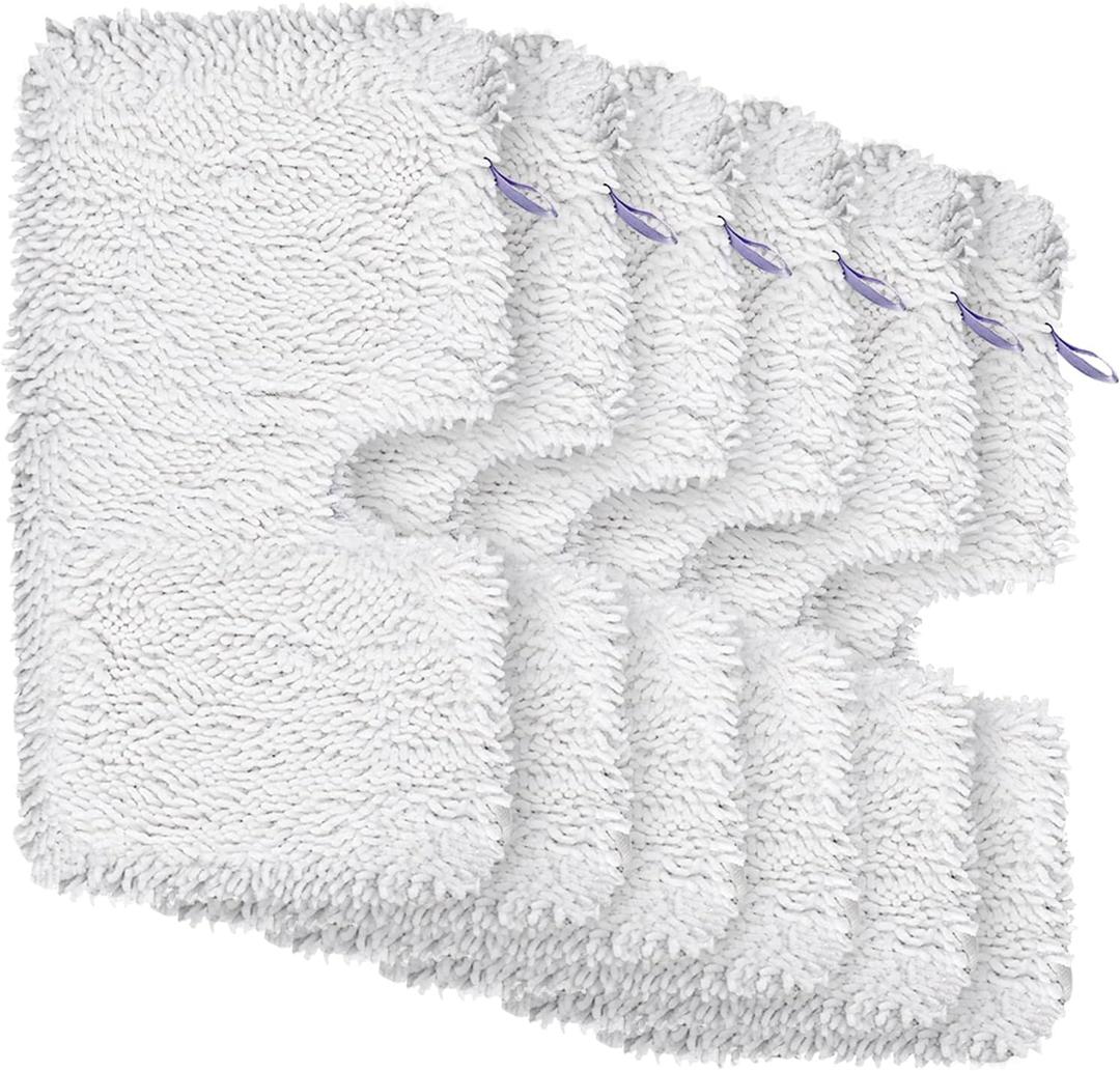 6 Pack Pocket Steam Mop Pad Cleaning Pads for Shark Steam Pocket Mop S3500 Series S3501 S3601 S2902 S3901 S3550 S3601d S3801 S3801co Se450 S2901