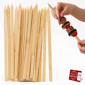 Bamboo skewers 25cm X 2cm, 100pcs
