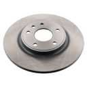  Global Premium Solid Rear Brake Rotor