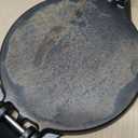 Victoria 8 Inches Cast Iron Tortilla Press, Roti Maker and Tortilladora, Pataconera Seasoned with Flaxseed Oil, Made in Colombia, Traditional Style, Black