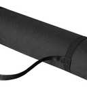 Amazon Basics 1/4 Inch Thick TPE Exercise Yoga Mat with Carrying Strap (Black)
