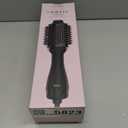 Hair Dryer Brush Blow Dryer Brush in One, Upgraded 4 in 1 Hair Dryer and Styler Volumizer with Negative Ion Anti-frizz Ceramic Titanium Barrel Hot Air Hair Straightener Brush