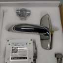 Charmingwater Touchless Bathroom Sink Faucet, Motion Automatic Sensor Faucet with Hole Cover Plate, Chrome