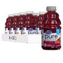 Ocean Spray Pure Unsweetened Tart Cherry, 100% Tart Cherry Juice, 32 Fl Oz Bottle (Pack of 8) (EXP 01/30/27)