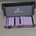 Sportneer Wrist Weights - Set of 2 (1lb Each) | Adjustable Wearable Silicone Bracelet Wrist Bangles for Women | Yoga, Dance, Barre, Pilates, Swimming, Cardio, Aerobics, Gym, Pool Exercises, Soft Lavender