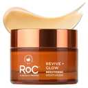 RoC Multi Correxion Revive + Glow 10% Vitamin C Moisturizer for Face, Anti-Aging Gel Cream, Instant Glow, Hypo-Allegenic, Oil-Free, 1.7 Ounces