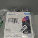 SUNVIE 2 Pack Smart Floor Can Light 5W RGBW Color Changing Uplighting Indoor Uplights 2700K-6500K Up Lights Indoor Floor Spotlight for Plant Corner Wall Artwork, APP Control Alexa & Google Home, Black