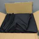 sancua 6 Pack Black Tablecloth 60 x 84 Inch, Rectangle Table Cloth for 4ft Tables - Stain and Wrinkle Resistant Washable Polyester Table Cover for Dining Wedding Banquet Party Buffet Restaurant