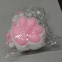 2pcs Cat Paw Squishy Toy, 5 in Big Cute Kawaii Fufu Squishies, Sticky Cat Paw Fur Ball, Super Soft Stress Relief Funny Fidget Toys, Novelty Things Suitable for Adults Kids