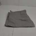 Kevin Textile Pack of 2 Outdoor Waterproof Throw Pillow Covers Decorative Farmhouse Checkered Square Solid Cushion Cases for Patio Garden Porch Sofa Grey 18x18 inch (Gray)