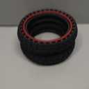 BANGTING 2PCS Upgrade 50/75-6.1 Electric Scooter Solid Tires, 8.5x2.0 Tires Tubeless for Gotrax GXL V2/XR/APEX, 8 1/2 x2 Tire Replacement for Hiboy S2, Xiaomi 3 Lite/3/Pro 2/1s/M365 (Red)