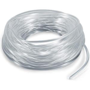 Woanger Vinyl Sling Chair Spline Outdoor Patio Long Solid Awning Cord Replacement Fabric Sling Chair Spline Replacement for Outdoor Patio Lawn Garden Pool Furniture(49 ft,1/4")