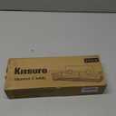 Kitsure Shower Caddy Large - Adhesive Shower Organizer, Stainless Steel Shelf for Inside Shower, No Drill Bathroom Organizers and Storage, Home Decor Accessories, 2 Pack, White