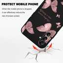 for Samsung Galaxy A55 5G Case Creative Design Flower Pattern A55 5G Case Slim Soft Silicone Protective Samsung A55 5G Phone Cover 6.6 inch-Butterfly Black