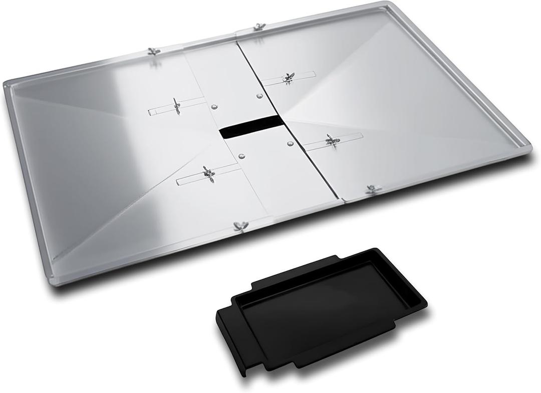 (30-33 inches Replacement Grease Tray for 5/6 Burner BBQ Gas Grills from Nexgrill, Dyna Glo, Kenmore, Charbroil, Backyard Grill, BHG, Uniflame and More