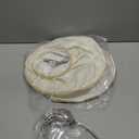 Medium Lamp Shades Set of 2, Cream Lamp Shade for Floor Lamps Table Lamps, 6.1"Top x 13"Bottom x 9.6"High, Scalloped Lamp Shade with Petal Edge Braid, Spider, Harp Holders Included, Assembly Required