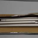 Brushed Nickel Shower Curtain Rod 31-79 Inches Non-Slip Shower Rod Tension Mounted No Drill Tension Shower Curtain Rods Spring Tension Rod for Windows Bathroom