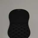 TECKNET Ergonomic Mouse Pad with Wrist Rest, Soft Mousepad with Massage Design, Memory Foam and Non-Slip PU Base for Pain Relief, Gaming Mouse Pad for Desk, Home, Office, 12x8 Inches, Black