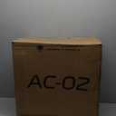 Jungle Leopard AC-02 Digital ATX PC Gaming Computer Case|5.5 Inch Integrated LCD Screen& App|Mid Tower Full View Dual Reinforced Glass Panel|Removable Side Panels|for Micro-ATX ITX (Black)